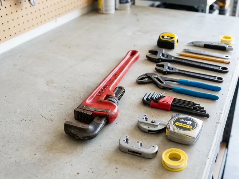 Professional plumbers in Odon, IN equipped with top-tier tools for residential and commercial plumbing services.